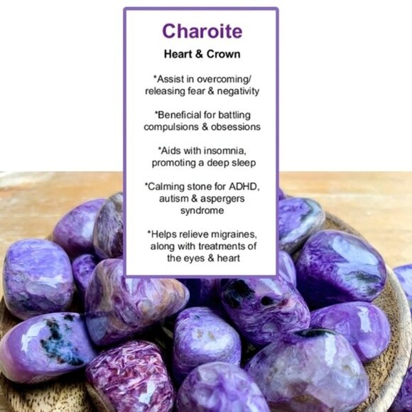 Learn About Charoite 💜 - Picture 1 of 16